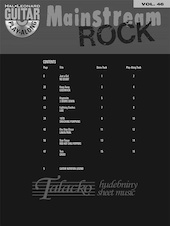 Hal Leonard Guitar Play-along: Mainstream Rock, vol.46 + CD